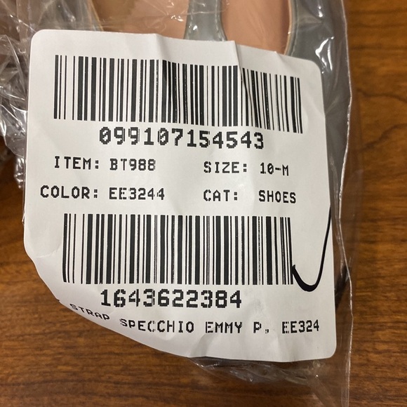 J Crew Millie T-strap heels in metallic leather BT988 - Picture 5 of 5